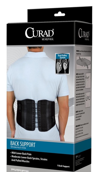 CURAD + Back Support w/ Dual-Pulley System
