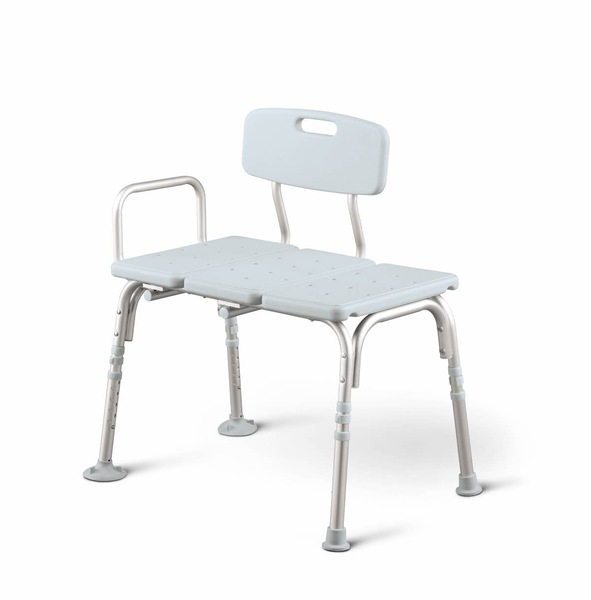 Medline Microban Medical Transfer Bench with Antimicrobial Protection