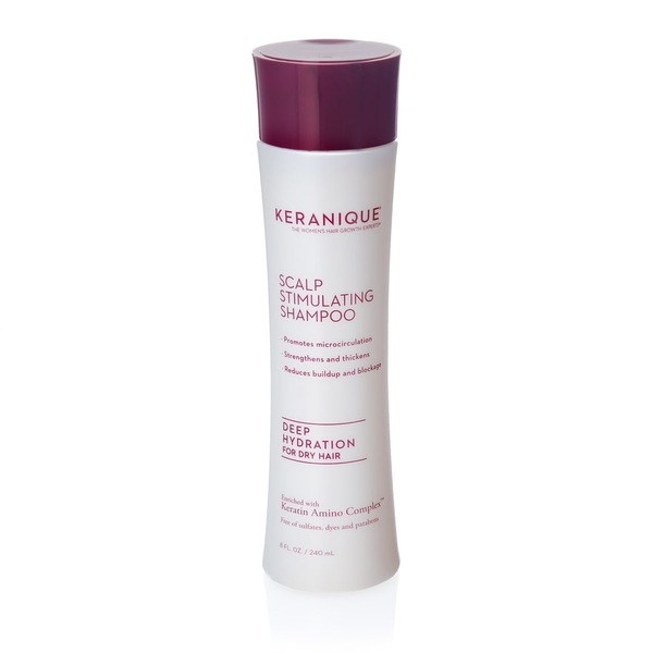 Keranique Deep Hydration Scalp Stimulating Shampoo, 8 OZ