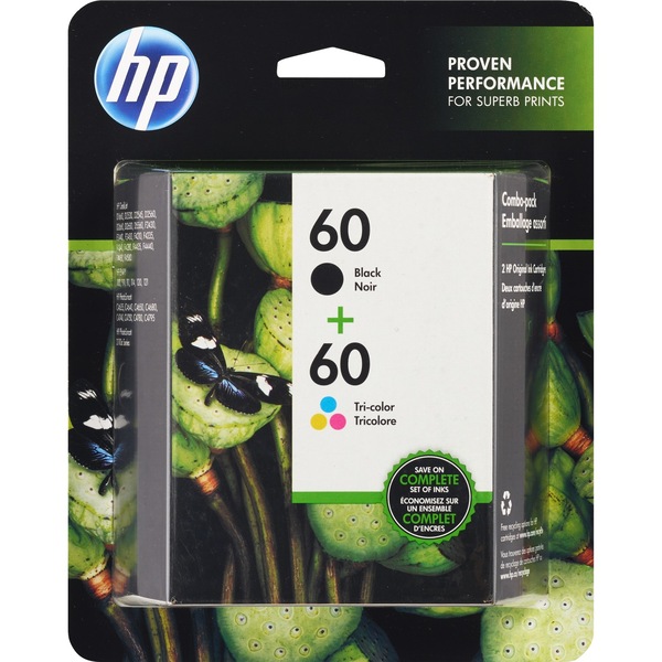 HP 60/60 Combo Creative Pack Ink Cartridge