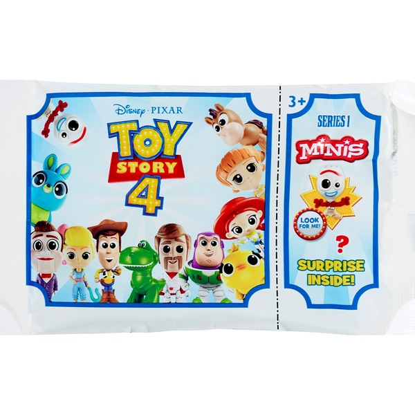 Clicking on the image opens a new modal with 1 larger images of Toy Story 4 Surprise Mini Figures. Some images may not have descriptive text. 1 out of 1.
