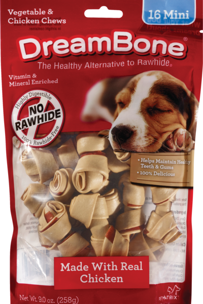 DreamBone Vegetable and Chicken Chews, 16CT