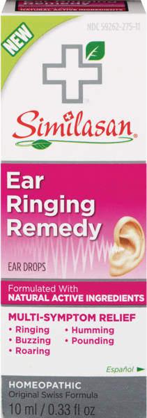 Homeopathic Similasan Ear Ringing Remedy Drops, 0.33 OZ
