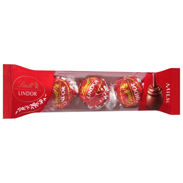 LINDOR Milk Truffles 3 pack