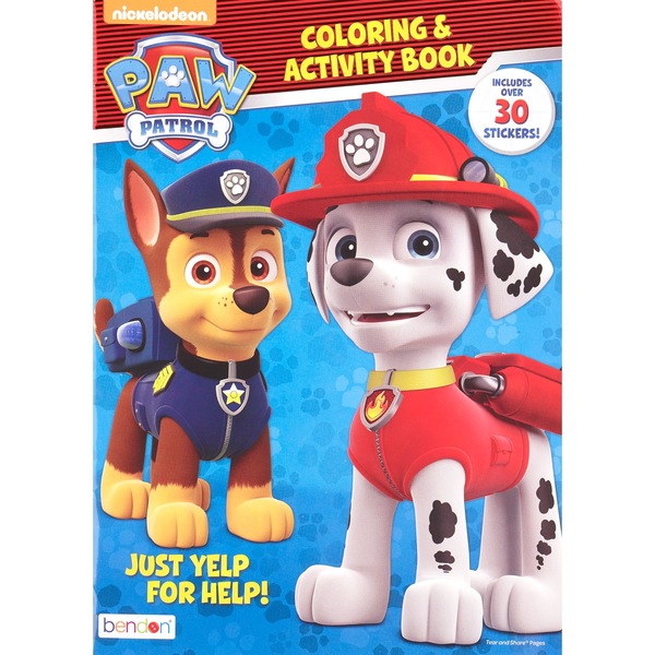 Bendon Paw Patrol Coloring Activity Book