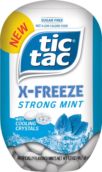 Tic Tac X-Freeze Sugar Free Breath Mints, 1.7 OZ